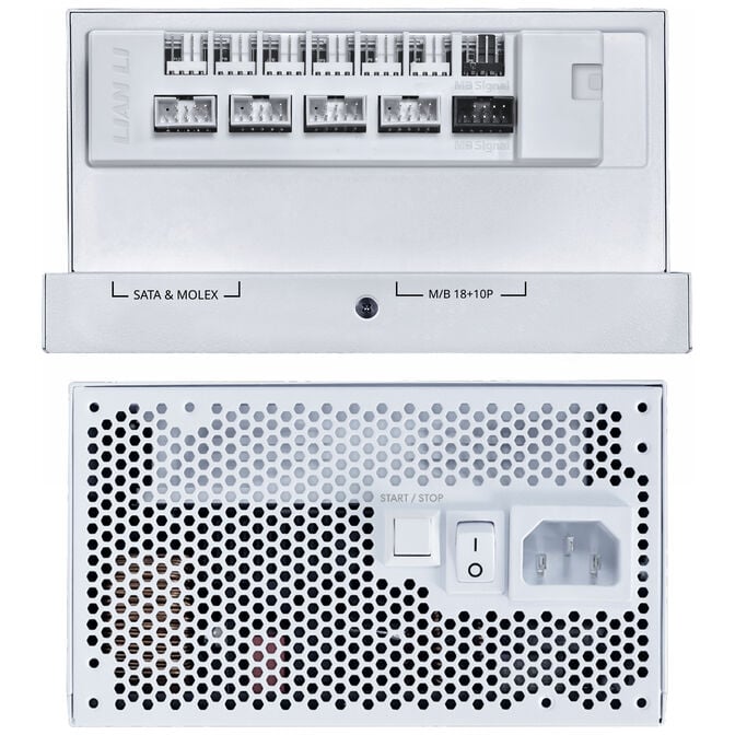 Fonte Modular Lian Li Edge Gold V2 1000W 80+ Gold Branco (C/Hub) image number 4