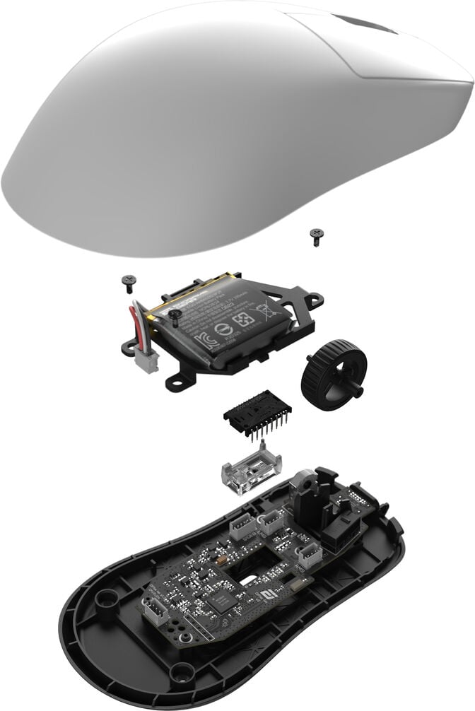 Rato Gaming Endgame Gear OP1w 4k V2 Wireless  - White image number 15