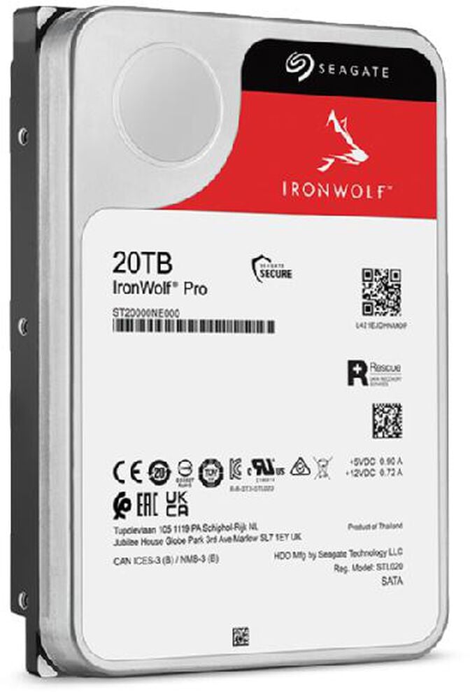 Disco Seagate IronWolf Pro 20TB 7200rpm 256MB SATA III image number 5