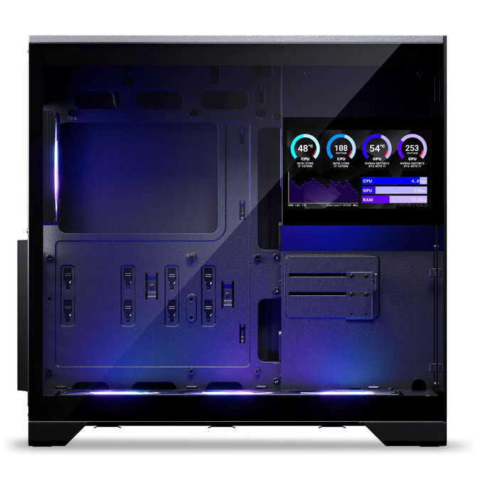 Caixa ATX Phanteks XT V5 LCD DRGB Preta image number 3