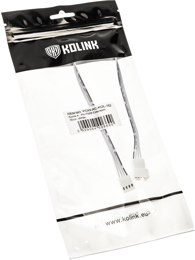 Extens&atilde;o PWM Kolink 30cm Branco image number 2