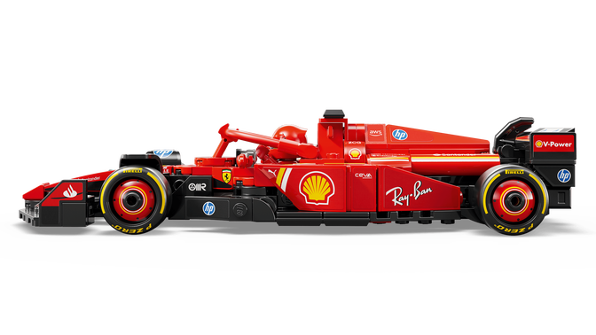 LEGO Speed Champions: Carro de Corrida Ferrari SF-24 F1, 275 Pe&ccedil;as (77242) image number 5