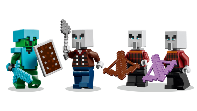 LEGO Minecraft: A Patrulha do Deserto Illager, 105 Pe&ccedil;as (21267) image number 2