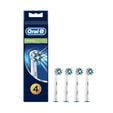 Recargas para Escova de Dentes El&eacute;trica Oral-B CrossAction Pack 4 Unidades Branco image number null
