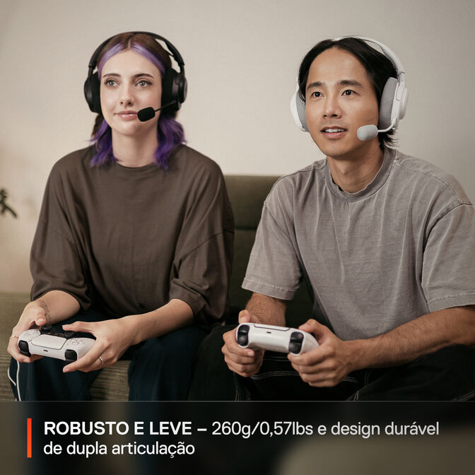 Headset Steelseries Arctis Nova 3P Wireless/Bluetooth Preto image number 4