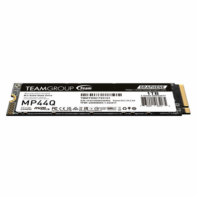 SSD Team Group MP44Q 2TB Gen4 M.2 NVMe (7400/6500MB/s) image number 1
