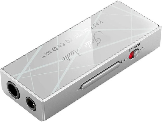 DAC Amplificador Port&aacute;til FiiO KA13 550mW Prateado image number 1