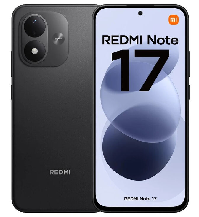 Smartphone Xiaomi Redmi Note 17 5G 6.99" (8 / 256GB) 120Hz Preto image number 0