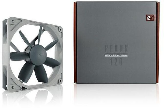 Ventoinha Noctua NF-S12B Redux 1200rpm 3Pinos - 120mm image number 2