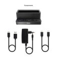 Dock Tooq para 2xSSD M.2 NVMe+1xSATA 2,5"/3,5" USB 3.2 Clone image number null