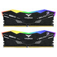 Team Group Kit 32GB (2 x 16GB) DDR5 6000MHz Delta RGB Preto CL38 V2 image number null