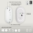 Rato Logitech Pebble 2 M350s Bluetooth Branco image number null