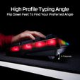 Teclado HyperX Origins 2 1800 Gaming RGB PT Red Linear Switches image number null