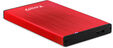 Caixa HDD Tooq 2.5" SATA (9,5mm) USB 3.0/3.1 Gen 1 Vermelho Metalizado image number null
