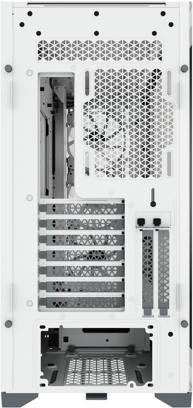 Caixa E-ATX Corsair iCUE 5000X RGB Smart Branca Vidro Temperado image number 6