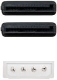 Cabo de Alimenta&ccedil;&atilde;o SATA Nanocable 5.25" (Molex 4Pinos) M 2x SATA F 20 CM image number null