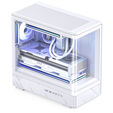 Caixa Micro-ATX Jonsbo D200 Vidro Temperado Branco image number null