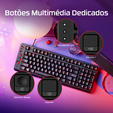 Teclado HyperX Eve 1800 Compact Gaming RGB PT Preto image number null
