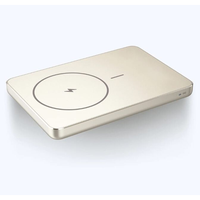 Power Bank Magn&eacute;tica Xiaomi Super Slim 5000mAh 22.5W Dourado image number 1