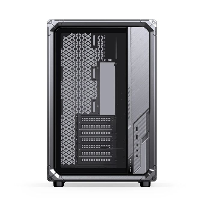 Caixa ATX Jonsbo X400 PRO Vidro Temperado Curvo Cinzento image number 1