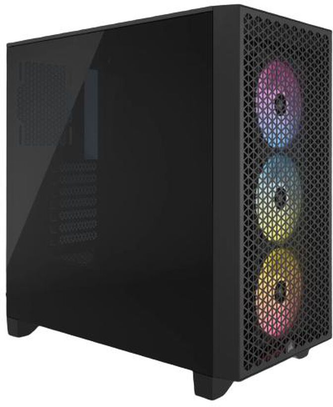 Caixa ATX Corsair 3000D Airflow RGB Preta Vidro Temperado image number 2