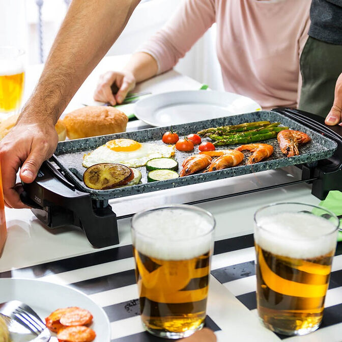 Grelhador El&eacute;ctrico Cecotec Rock&Water 2000 1600W image number 7