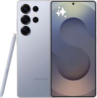 Smartphone Samsung Galaxy S25 Ultra  6.9" (12 / 256GB) 120Hz Azul Prateado Tit&acirc;nio