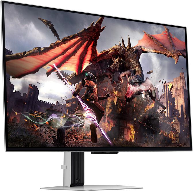 Monitor Samsung Odyssey G8 32" G80SD OLED 4K 240Hz 0.03ms FreeSync Premium Pro G-Sync Compatible image number 2