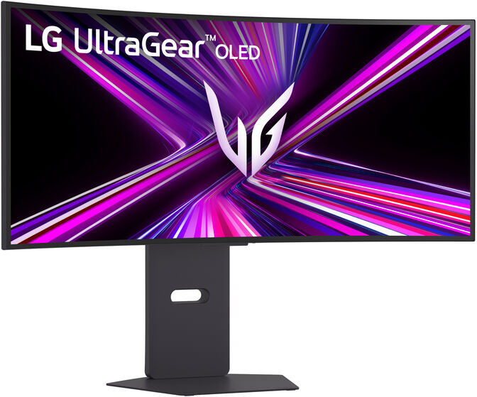 Monitor Curvo Gaming LG UltrGear 34" 34GX900A OLED WQHD 240Hz 0.03ms G-Sync Compatible Smart webOS Preto image number 3