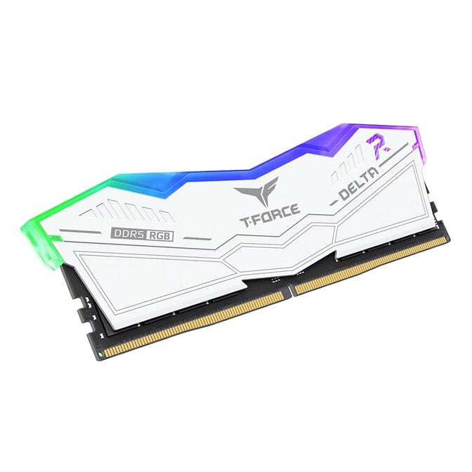 Team Group 16GB DDR5 5600MHz Delta RGB White CL36 image number 1