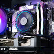 Computador AURA Gamer-PC Powered by ASUS Intel i5 14400F 32GB DDR5 1TB RTX 5060 Ti WiFi W11 image number null