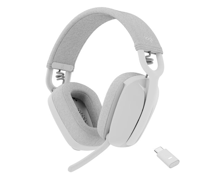 Headset Logitech Zone Vibe Wireless Bluetooth Branco image number 1