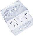 Ventoinha Lian Li UNI FAN CL120 Wireless RGB PWM Branco 120mm (Pack 3) image number null