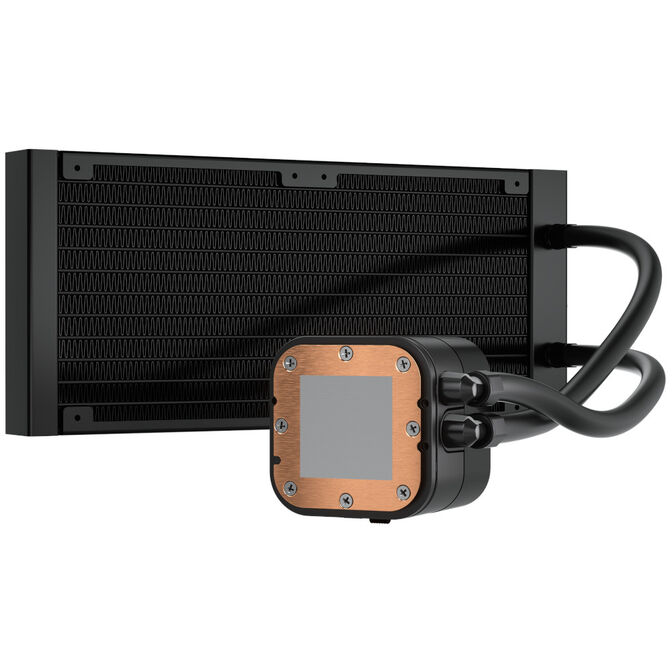 ** B Grade ** Water Cooler CPU Corsair H100x ELITE 240mm Preto image number 2