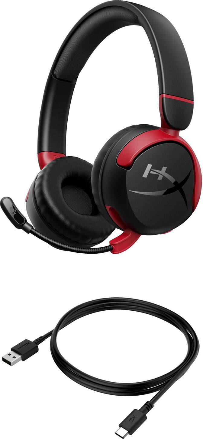 Headset HyperX Cloud Mini Wireless Preto image number 2