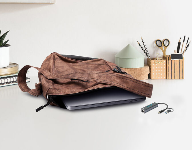 Adaptador Gigabit D-Link USB-C/USB > 3 x USB 3.0 (SS) + 1 x RJ45 Ethernet Gigabit image number 1