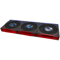 Ventoinha Lian Li UNI FAN TL120 LCD FLEX Wireless Reverse Blade Preto 120mm (Pack 3)