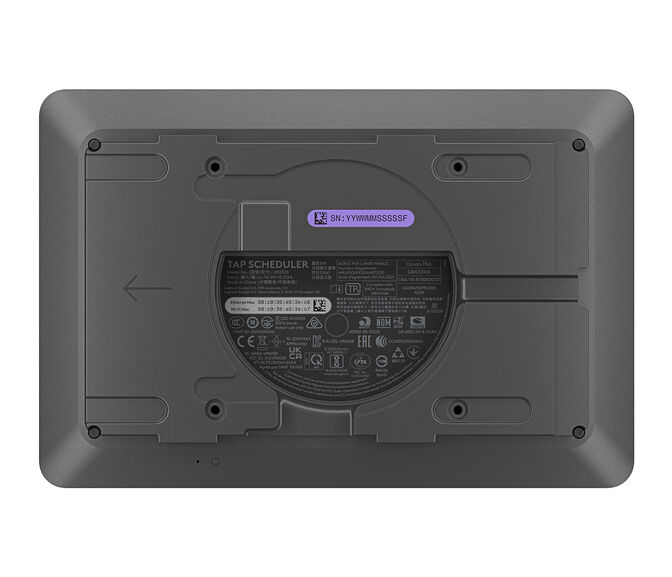 Painel de Agendamento Logitech Tap Scheduler Grafite image number 1