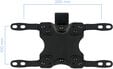 Suporte de Parede Tooq Tilt e Girat&oacute;rio 2 Pivots 13" a 42" 190mm Max. 20kg Preto image number null