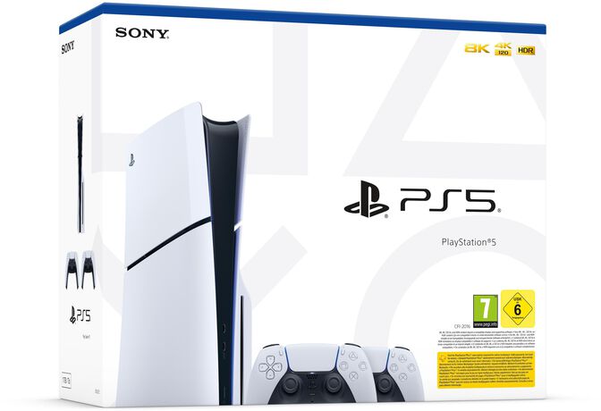 Consola Sony Playstation 5 Slim Edi&ccedil;&atilde;o Digital 1TB + Gamepad Dualsense image number 1