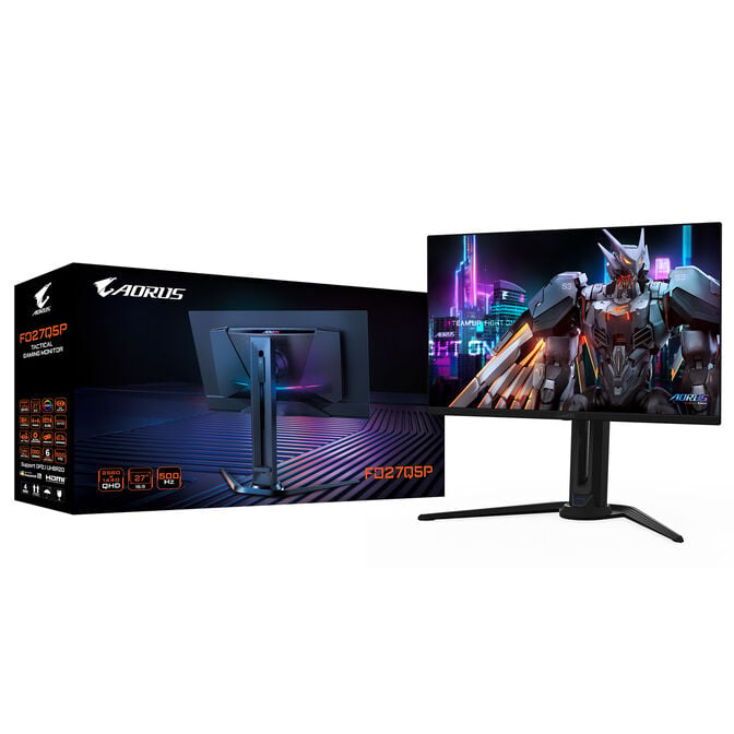Monitor Gigabyte AORUS 27" FO27Q5P OLED QHD 500Hz HDR True Black 500 0.03ms G-SYNC FreeSync Premium image number 7
