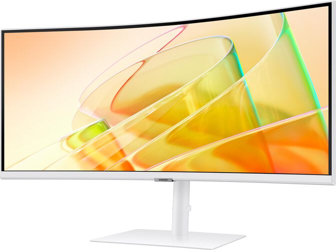 Monitor Curvo Samsung ViewFinity S6 34" S65TC VA UWQHD 100Hz FreeSync Thunderbolt 4 KVM Branco image number 4