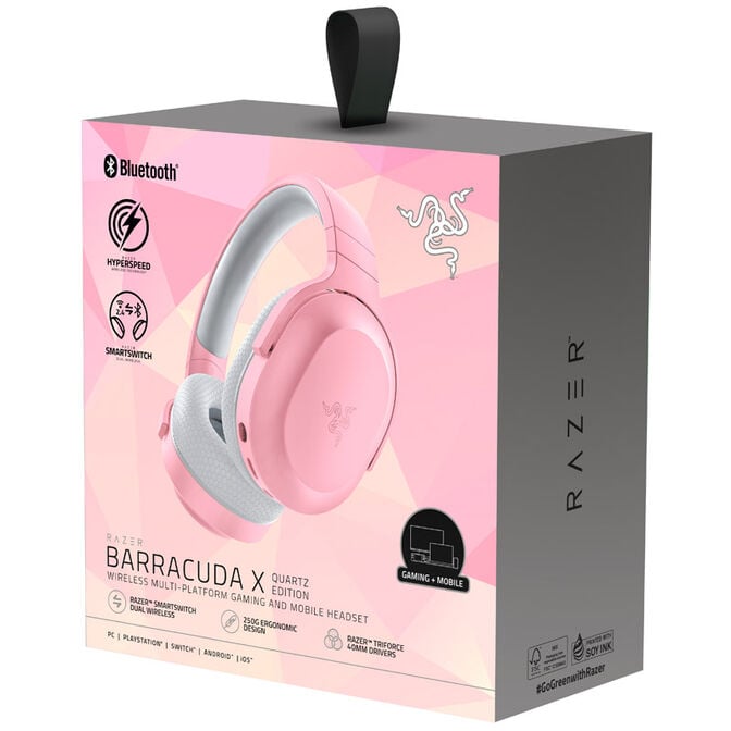 Headset Razer Barracuda X (2022) Wireless/Bluetooth Quartz image number 9