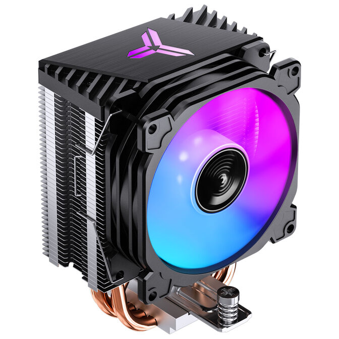 Cooler CPU Jonsbo CR-1400E RGB Preto - 92mm image number 0