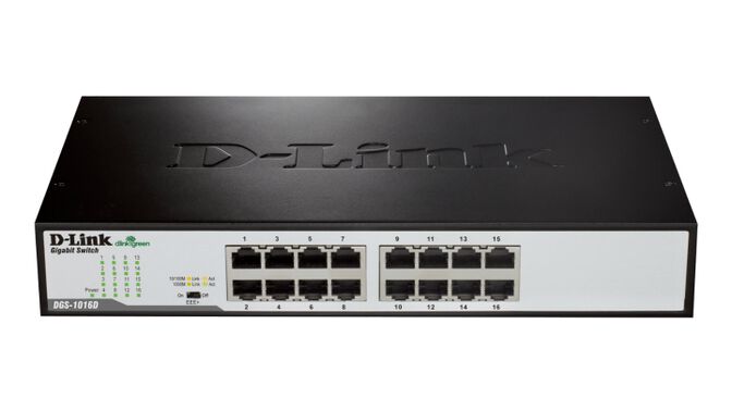 Switch D-Link DGS-1016D 16 Portas Gigabit Unmanaged image number 1