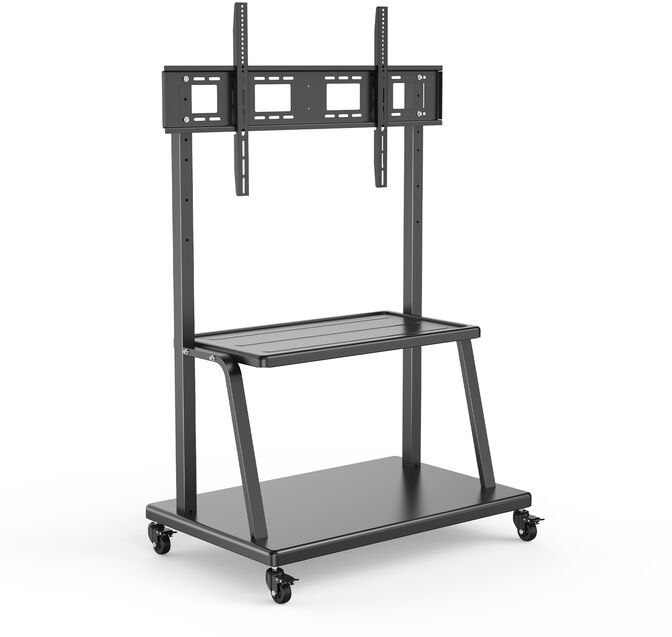 Suporte M&oacute;vel de Ch&atilde;o Ewent EW1541 Premium Heavy-Duty TV Stand 55" - 120" Preto image number 0