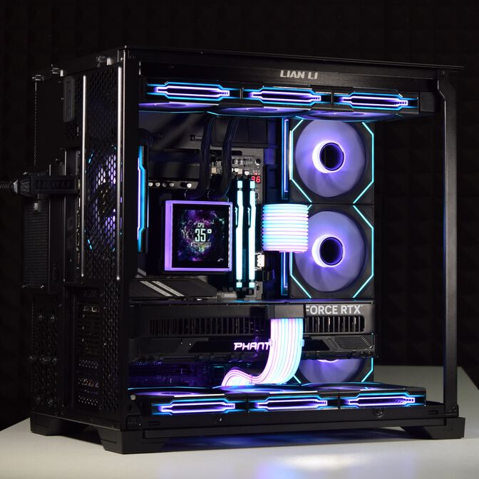 Computador King Mod Gamer-PC Ryzen 7 9850X3D 32GB DDR5 2TB RTX 5090 WiFi W11 image number 3