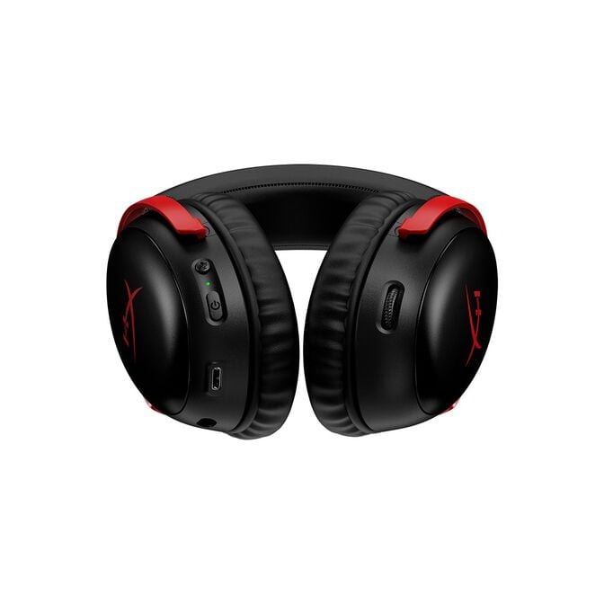 Headset HyperX Cloud III DTS Wireless/Bluetooth Preto/Vermelho image number 4