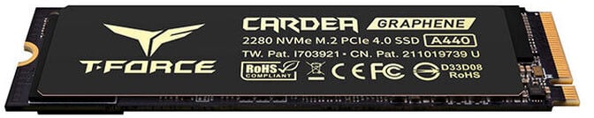 SSD Team Group T-Force Cardea A440 HS 2TB Gen4 M.2 NVMe (7000/6900MB/s) image number 2