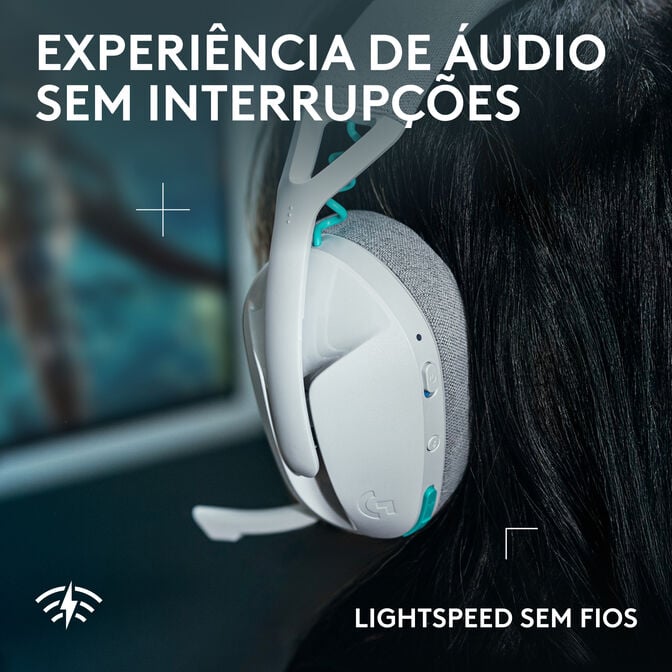 Headset Logitech G321 Lightspeed Wireless Branco image number 11